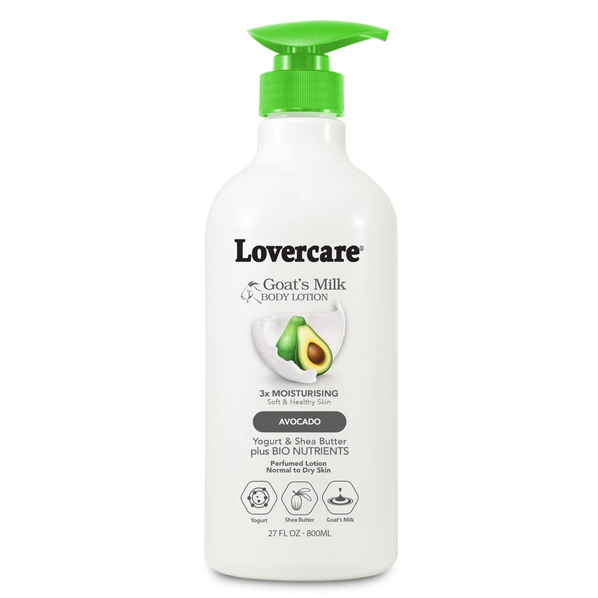 Lovers Care Goats Milk Body Lotion Avocado 800ml