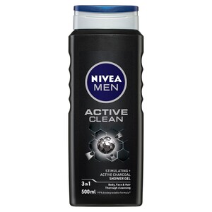 Nivea for Men Active Clean Shower Gel 500ml