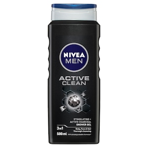 Nivea Men Active Clean Shower Gel 500ml