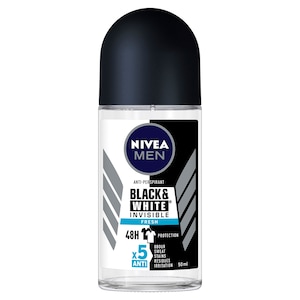 Nivea for Men Invisible Black & White Anti-Perspirant Roll-on Fresh 50ml