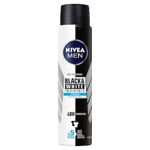 Nivea Men Invisible Black & White Anti-Perspirant Deodarant Spray Fresh 250ml