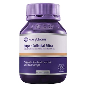 Henry Blooms Super Colloidal Silica 300mg 60 Vege Capsules