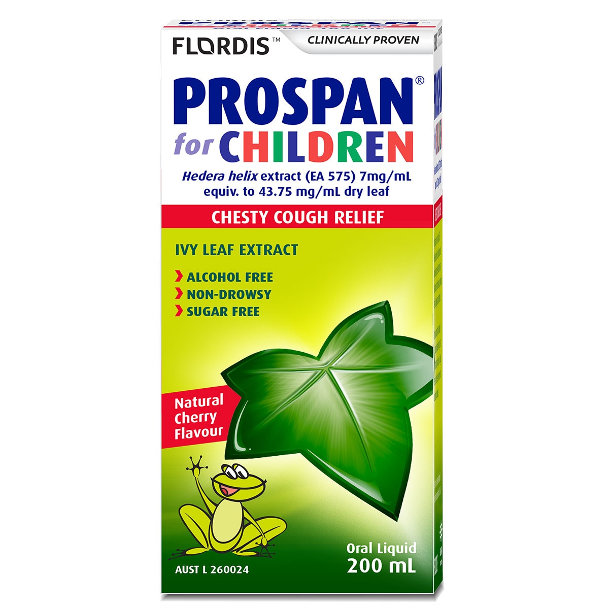 Prospan for Children Chesty Cough Relief Cherry Flavour 200ml