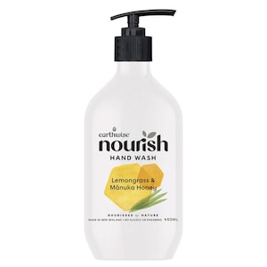 Earthwise Nourish Hand Wash Lemongrass & Manuka Honey 450ml