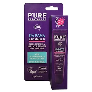P'ure Papayacare Papaya Lip Shield with Sunscreen 10g