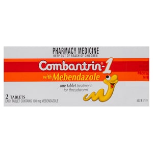 Combantrin-1 Worm Treatment 2 Tablets