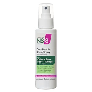 NS8 Deo Foot Fresh Spray Aluminium Free 100ml