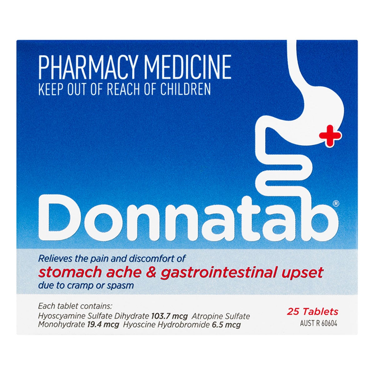 Donnatab Tablets 25 Tablets