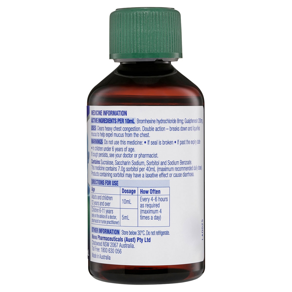 Durotuss Chesty Cough Liquid Forte 200ml