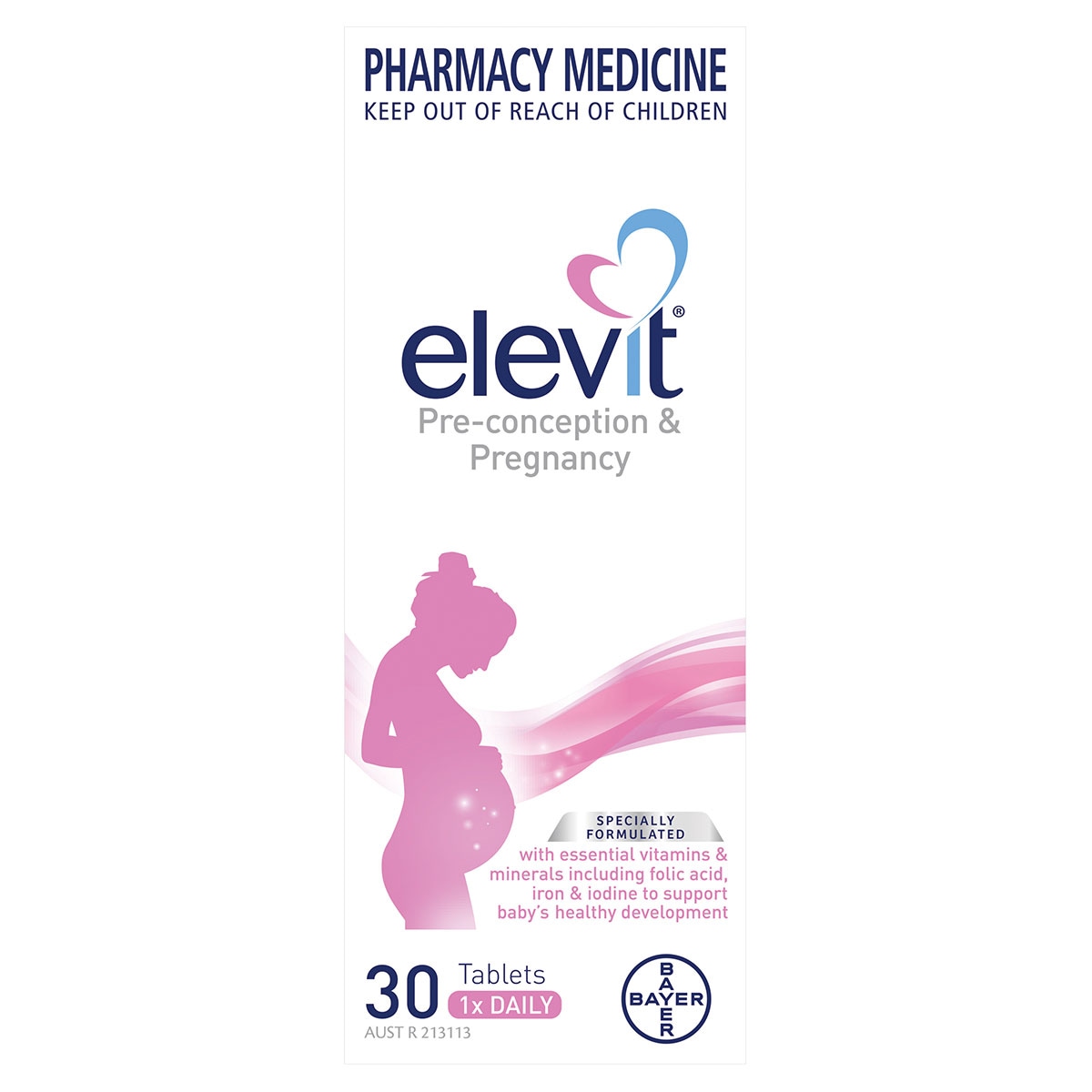Elevit Pre-conception & Pregnancy Multivitamin 30 Tablets