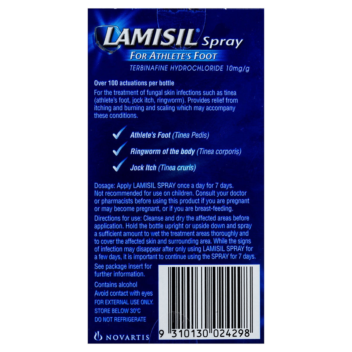 Lamisil Spray for Athletes Foot 15ml