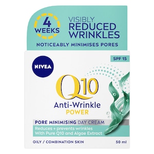Nivea Q10 Anti-Wrinkle Pore Minimising Day Cream SPF15 50ml