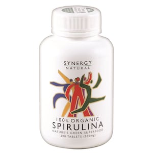 Synergy Natural Organic Spirulina 200 Tablets
