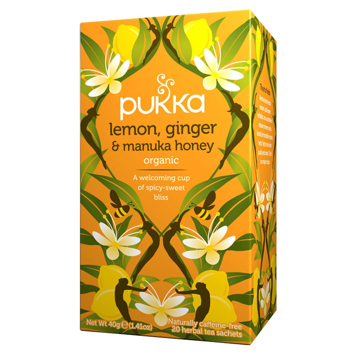Pukka Lemon, Ginger & Manuka Honey Tea Bags 20 Pack