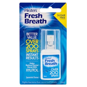 Piksters Fresh Breath Mouth Spray Sugar Free 20ml
