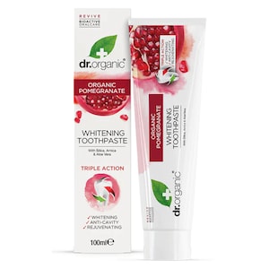 Dr Organic Pomegranate Whitening Toothpaste 100ml