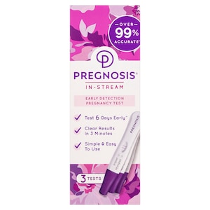 Pregnosis In-Stream Early Detection Pregnancy Test 3 Tests