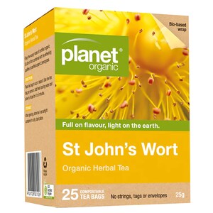 Planet Organic St Johns Wort Herbal Tea 25 Tea Bags