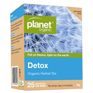 Planet Organic Detox Herbal Tea 25 Tea Bags