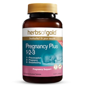 Herbs of Gold Pregnancy Plus 1-2-3 60 Tablets