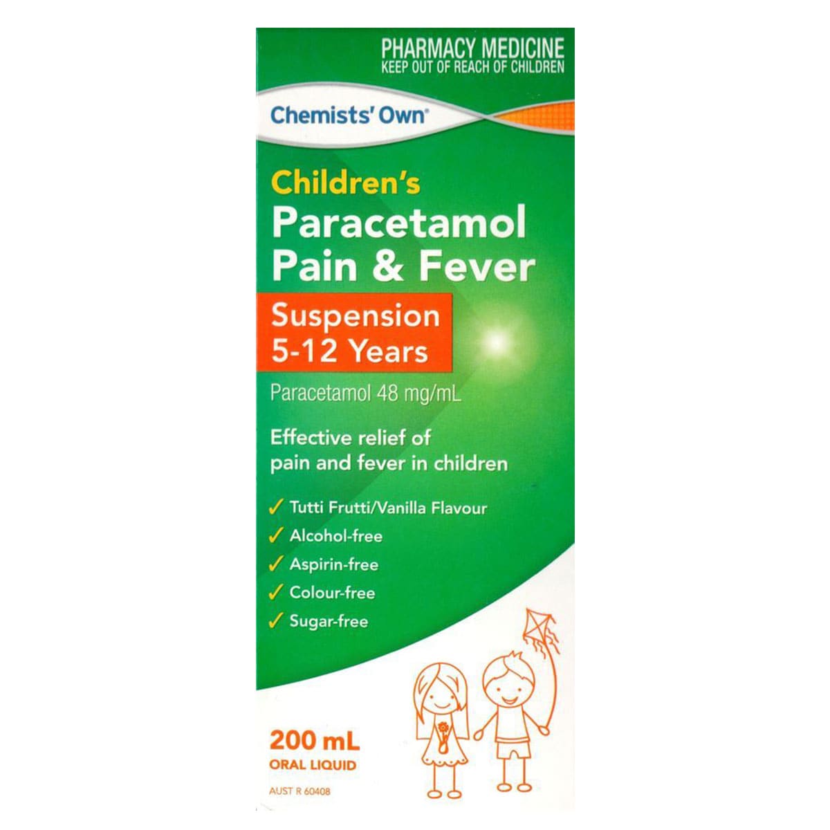 Chemists Own Children's Paracetamol Suspension 5-12 Years 200ml