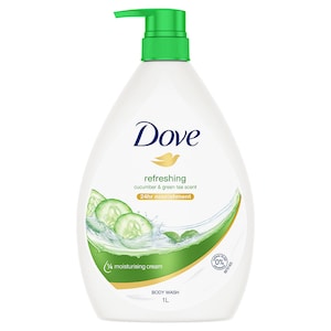 Dove Cucumber & Green Tea Body Wash 1 Litre