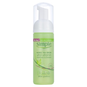 Simple Kind to Skin Foaming Cleanser Vital Vitamin 150ml
