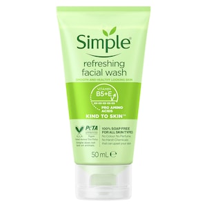 Simple Kind to Skin Refreshing Facial Wash Gel 50ml