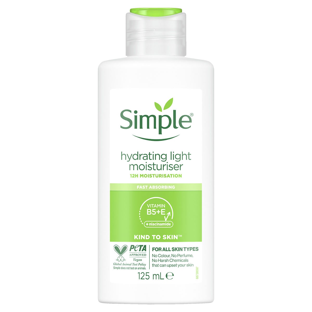 Simple Kind to Skin Hydrating Light Moisturising 125ml