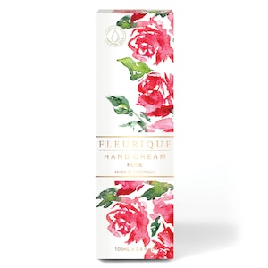 Fleurique Hand Cream Rose 100Ml