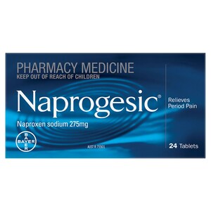 Naprogesic Period Pain Relief 24 Tablets
