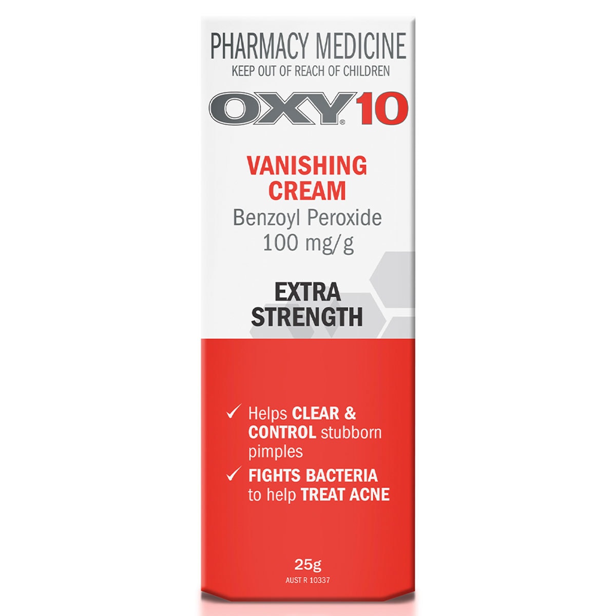 Oxy 10 Extra Strength Acne Vanishing Cream 25g