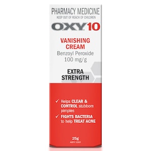 Oxy 10 Extra Strength Acne Vanishing Cream 25g