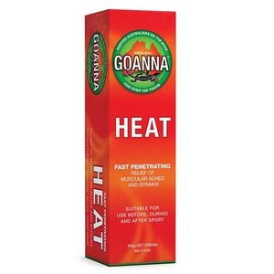 Goanna Heat Muscular Aches & Pains Relief Cream 100g