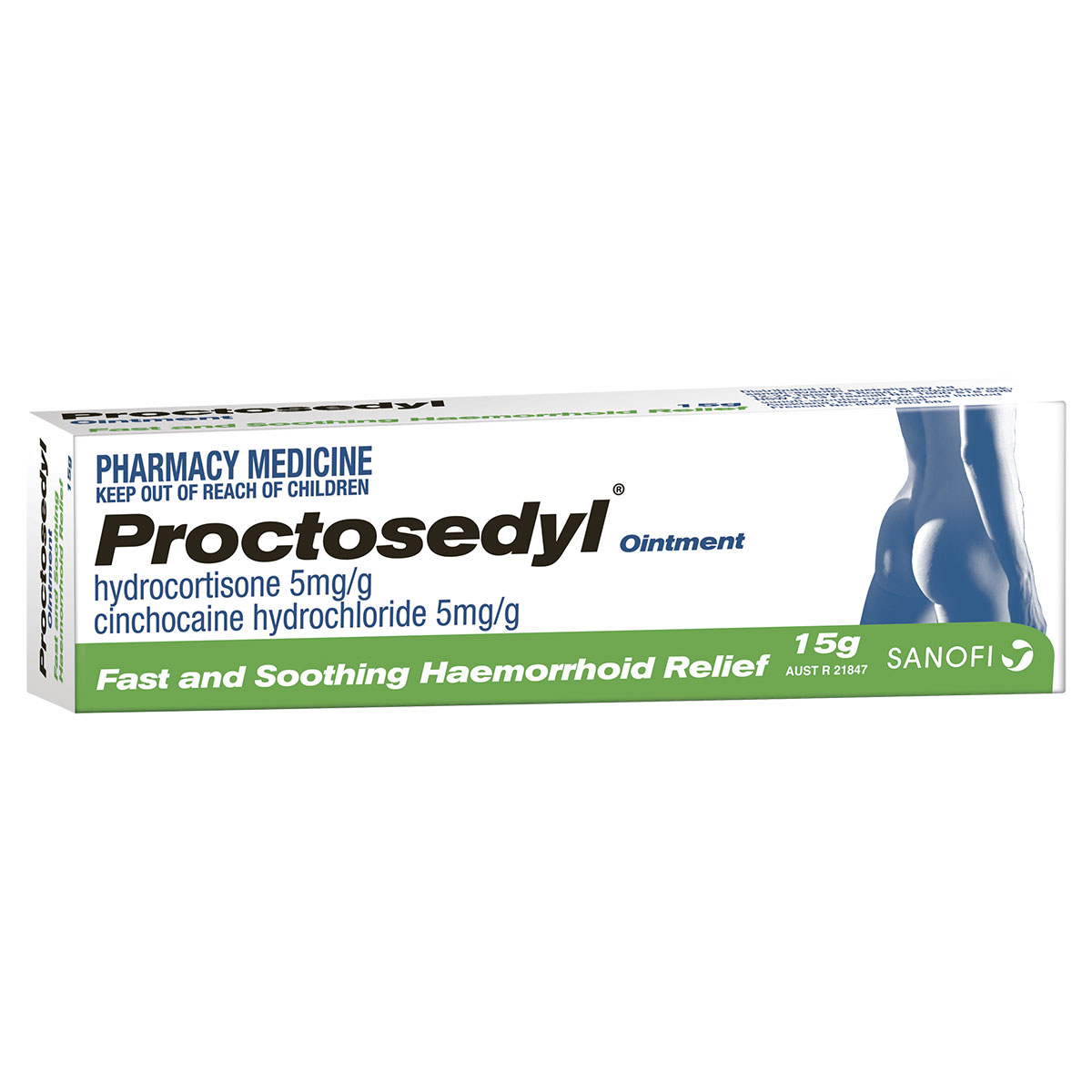 Proctosedyl Haemorrhoids Relief Ointment 15g