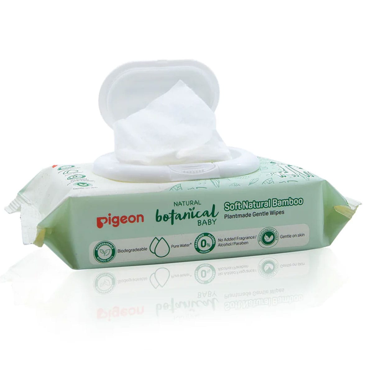 Pigeon Natural Botanical Baby Gentle Wipes 70 Pack