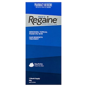 Regaine Mens Extra Strength Foam Hair Loss Treatment 60g