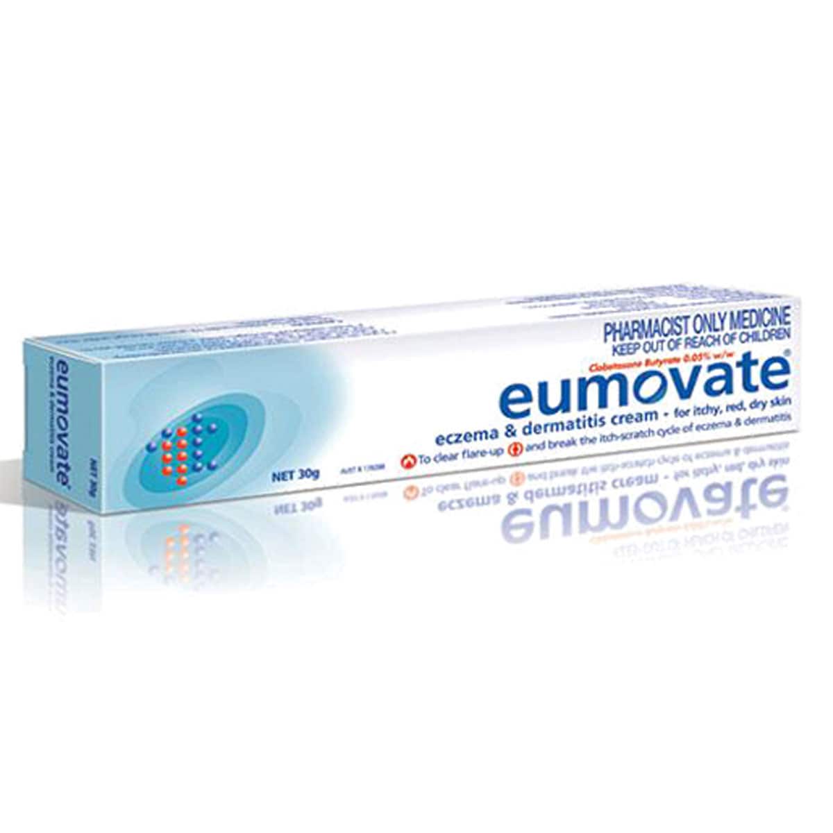 Eumovate Clobetasone (0.05%) Eczema & Dermatitis Cream 30g