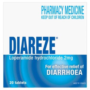 Diareze Diarrhoea Relief 20 Tablets