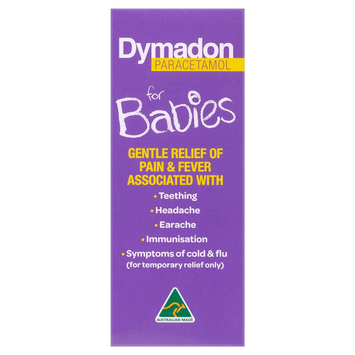 Dymadon for Babies 1 Month - 2 Years Strawberry 60ml