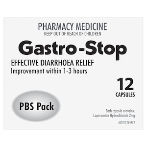 Gastro-Stop 12 Capsules PBS