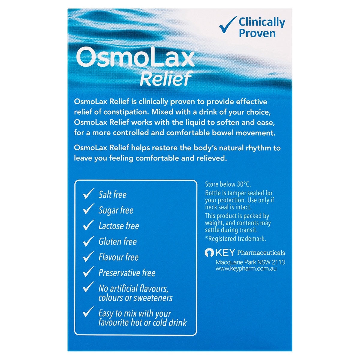 OsmoLax Relief 35 Doses 595g