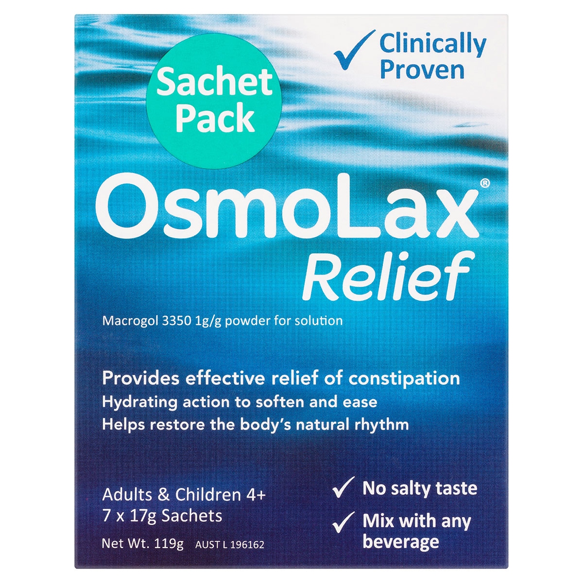 OsmoLax Relief Travel Pack 7 x 17g