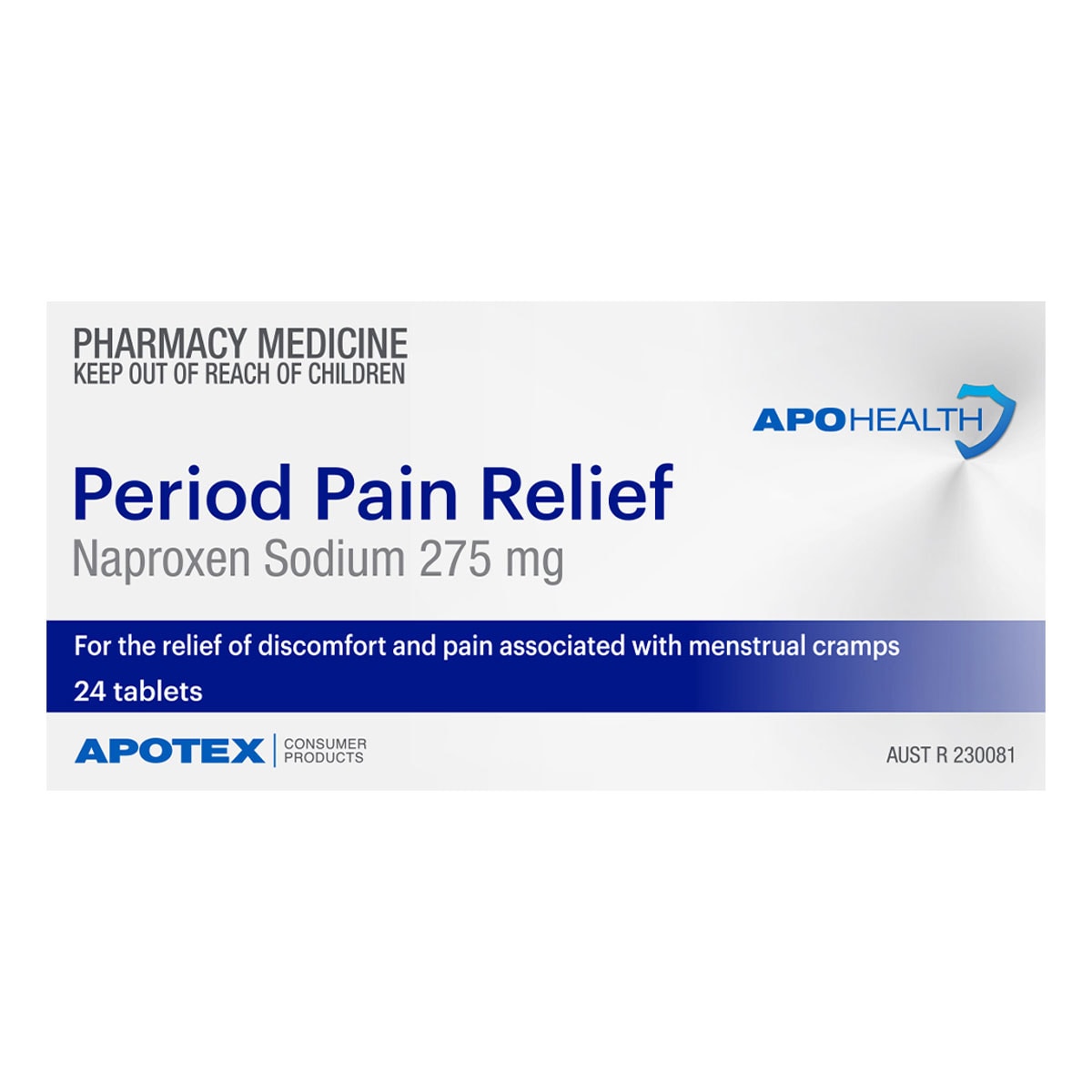 APOHEALTH Period Pain Relief - Apohealth