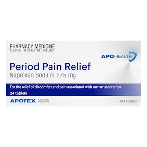 APOHEALTH Period Pain Relief 24 Tablets