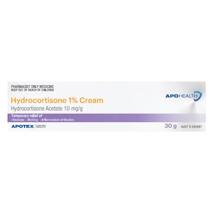 APOHEALTH Hydrocortisone (1%) Cream 30g