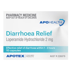 APOHEALTH Diarrhoea Relief 10 Capsules