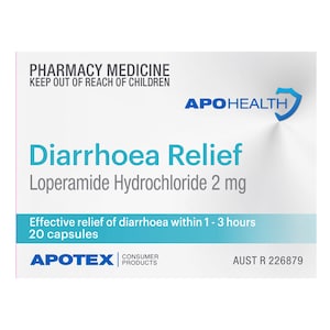 APOHEALTH Diarrhoea Relief 20 Capsules