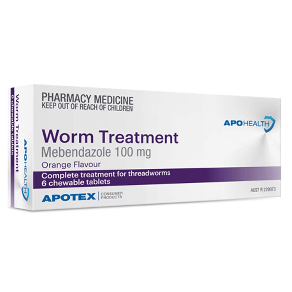 APOHEALTH Worm Treatment 6 Chewable Tablets