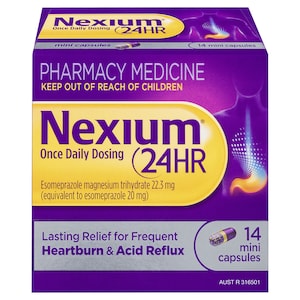 Nexium 24 Hour Heartburn & Acid Reflux Relief 14 Mini Capsules